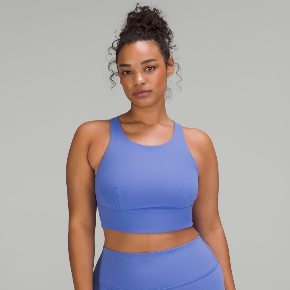 Lululemon Wunder Train Longline Sports Bra Size 8